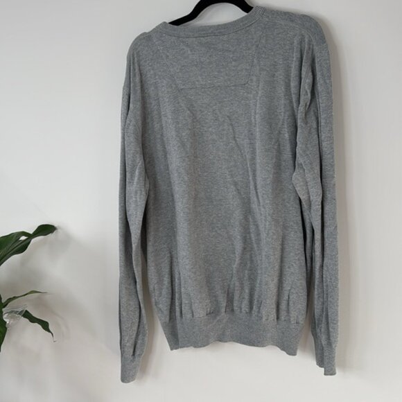 Timberland Men Gray Long Sleeve Crewneck Sweater  Plus Size XXL - Picture 9 of 11